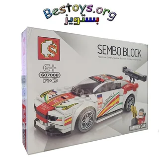 ساختنی سیمبوبلاک مدل Famous Car کد 607008