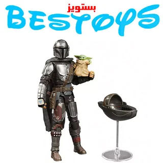 فیگور هاسبرو مدل Mandalorian And Child بسته دو عددی