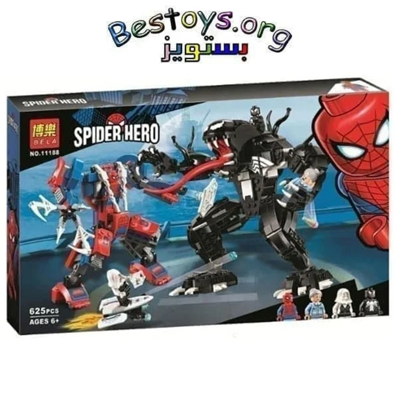 ساختنی بلا مدل Spider Hero کد ۱۱۱۸8
