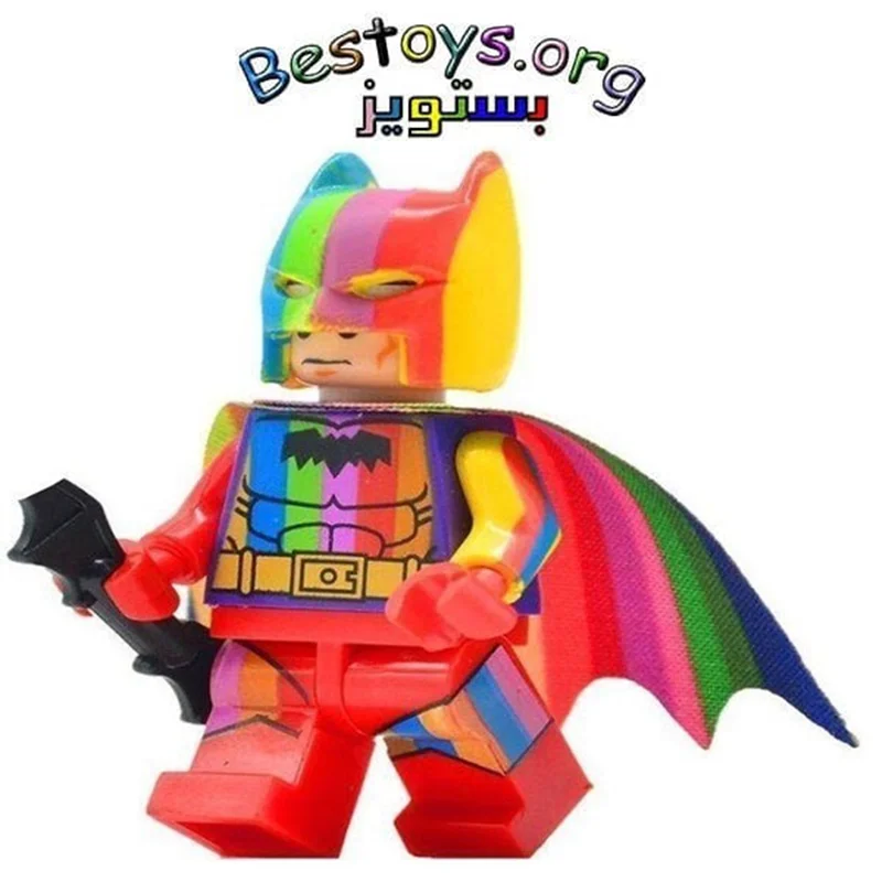 ساختنی آدمک فله مدل Batman Rainbow