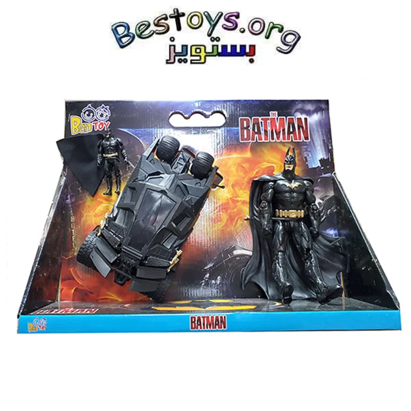 فیگور مدل Batman And Batmobile