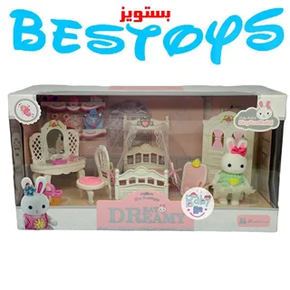 عروسک دخترانه مدل خانه خرگوش کد 6616