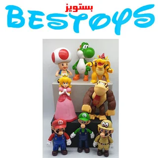فیگور مدل Super Mario بسته هشت عددی