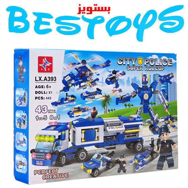 ساختنی ال ایکس مدل City Police کد 393
