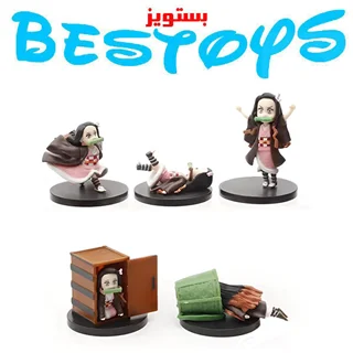 فیگور فله مدل Nezuko بسته پنج عددی