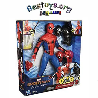 اکشن فیگور هاسبرو مدل  Spider Man Far From Home 3in1
