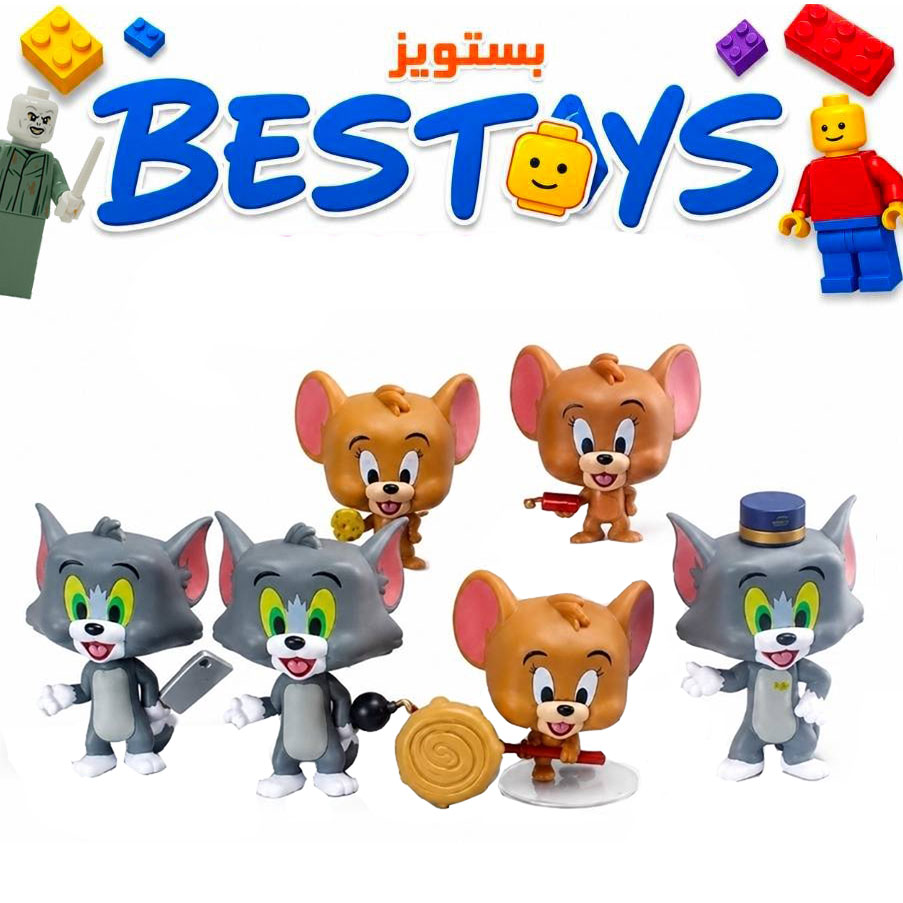 فیگور فله مدل تام و جری بسته شش عددی