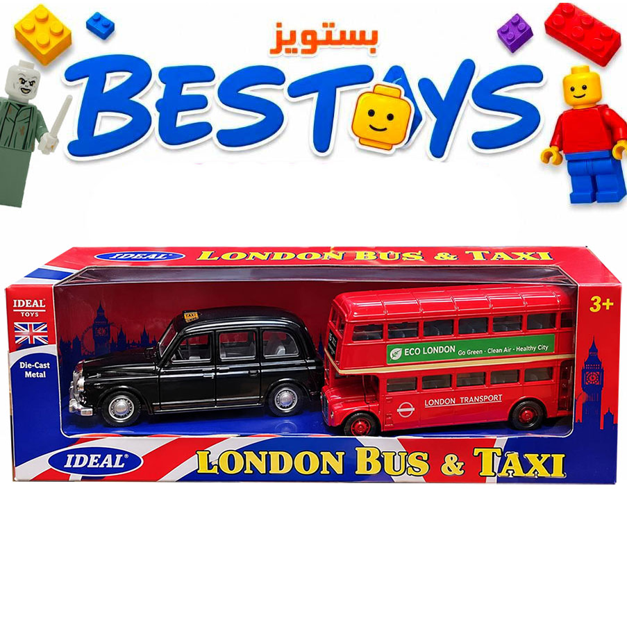 ماشین ویلی مدل London Bus And Taxi مقیاس 1:64
